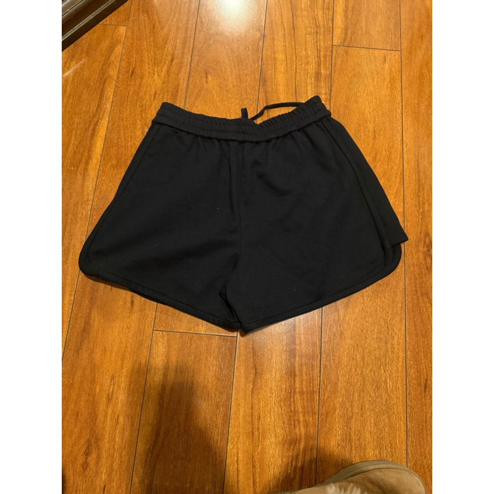 Women's FRANGER ADAM LIPPES Black Athletic Shorts S - Picture 3 of 6